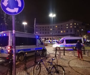 Gigantyczne siły policji w Warszawie