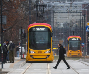 Tramwaj na Rakowieckiej