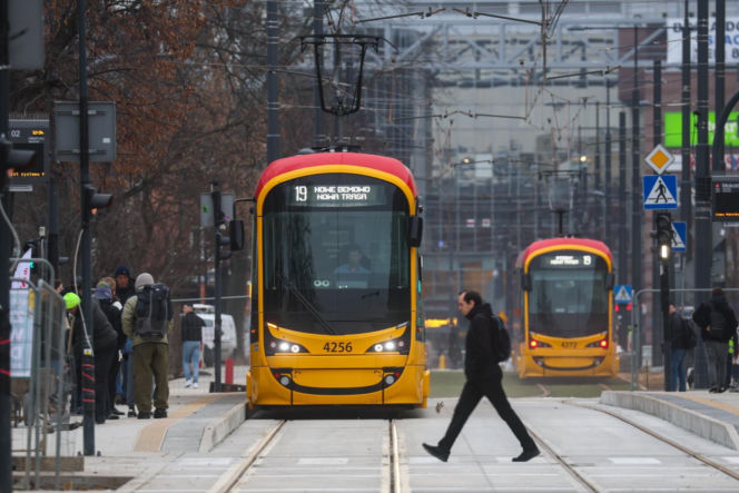 Tramwaj na Rakowieckiej