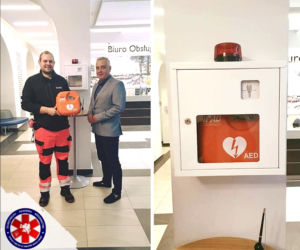 Kolejne defibrylatory AED w Szczecinku