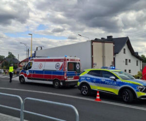 Śmiertelne potrącenie rowerzystki przez ciężarówkę na DK 76 w Jedlance