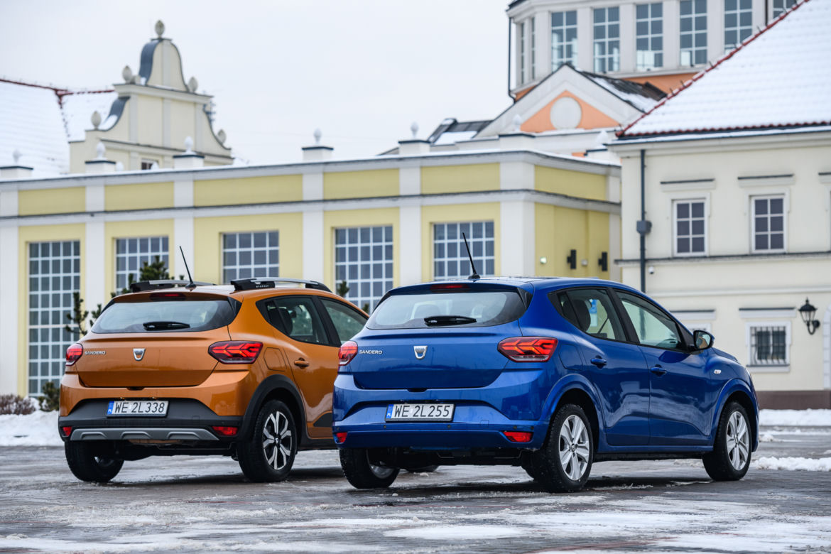 Dacia Sandero z napędem TCe 100 LPG
