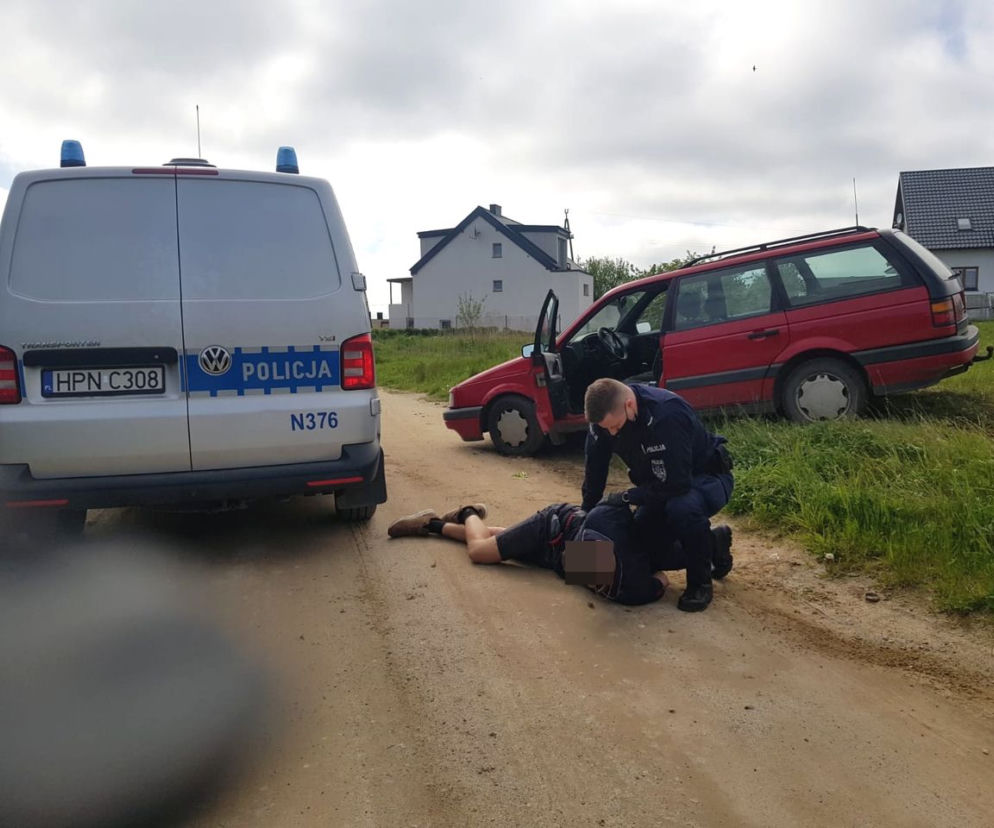 Uciekał przed policją