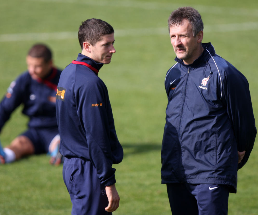 Stefan Majewski i Robert Lewandowski