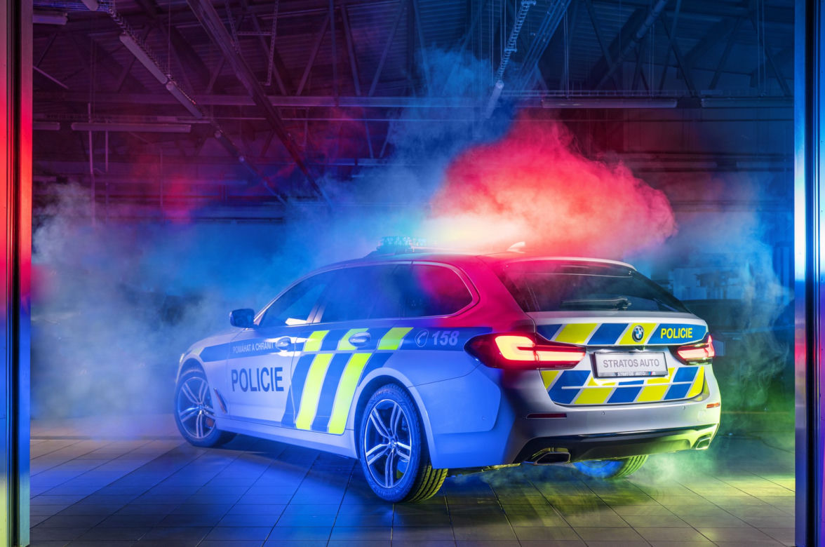 Nowe radiowozy czeskiej policji