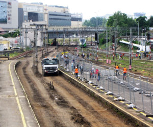 Remont Dworca PKP w Rzeszowie trwa