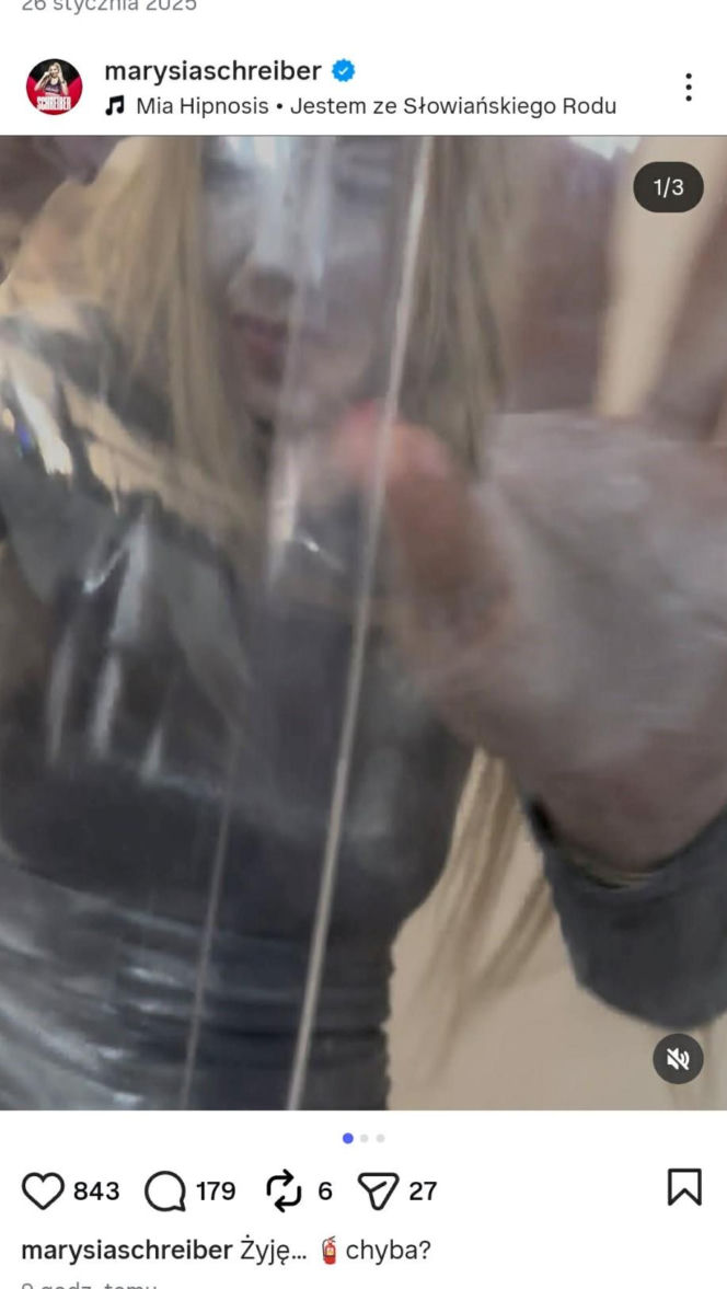 Marianna Schreiber dostała w twarz z gaśnicy! "Ledwo żyję"