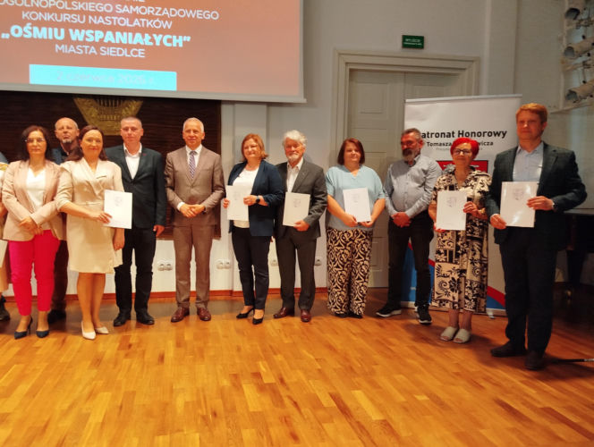 W 2026 roku w konkursie Ośmiu Wspaniałych Miasta Siedlce przyznano nagrody 9 Laureatom i 5 Wyróżnionym