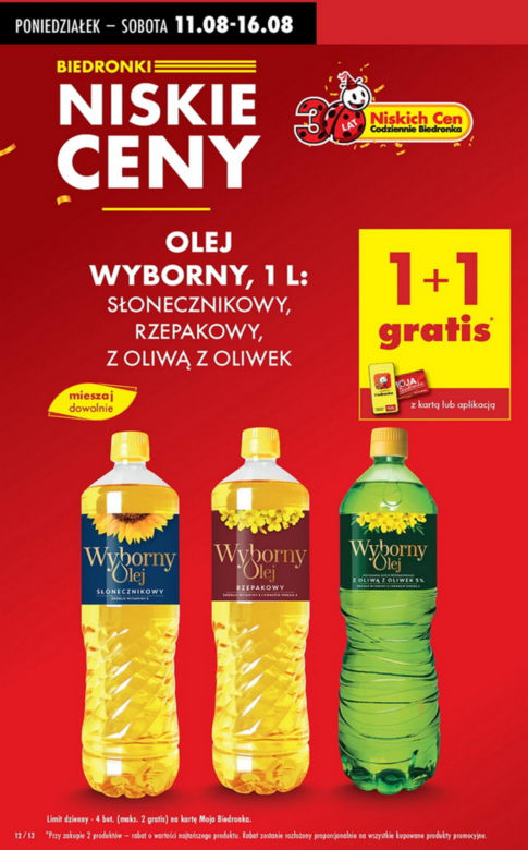  Promocje w Biedronce na długi weekend