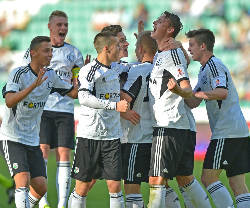 Legia Warszawa na boisku