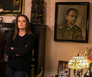 Monika Jaruzelska w domu gen. Wojciecha Jaruzelskiego