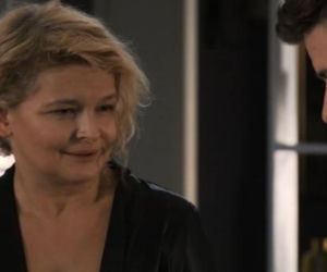 M jak miłość. Marta (Dominika Ostałowska), Łukasz (Adrian Żuchewicz)