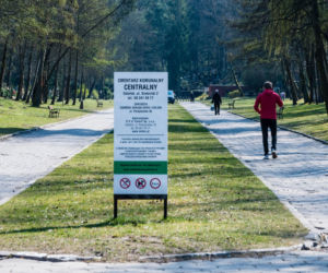Koronawirus w Trójmieście. Zamiast po parku, plaży czy lesie ludzie spacerują po cmentarzach