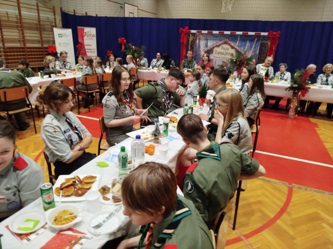 Wigilia harcerska 2025 w Siedlcach