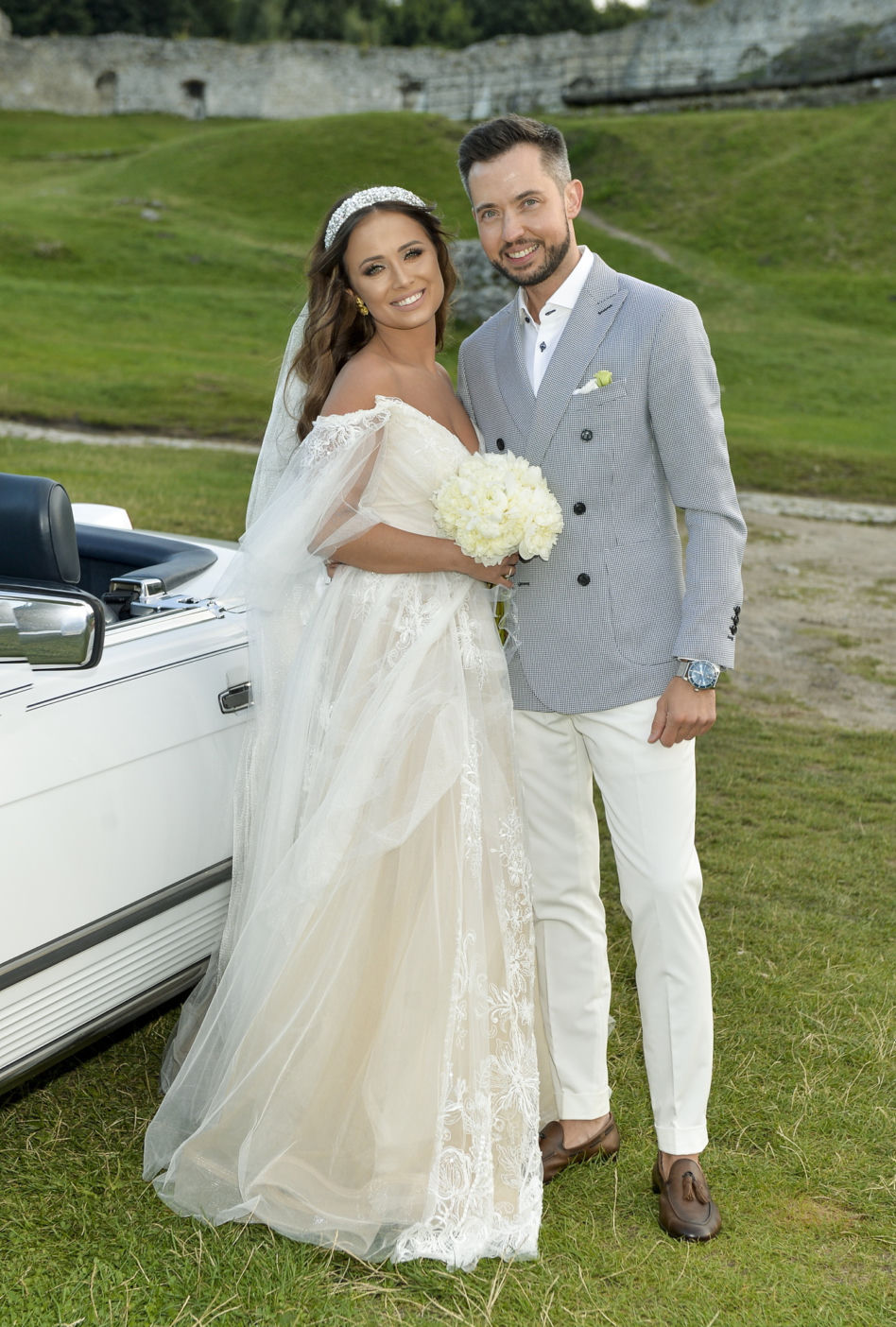 Agnieszka Mrozińska i Alex Caproce i ich bajkowy ślub