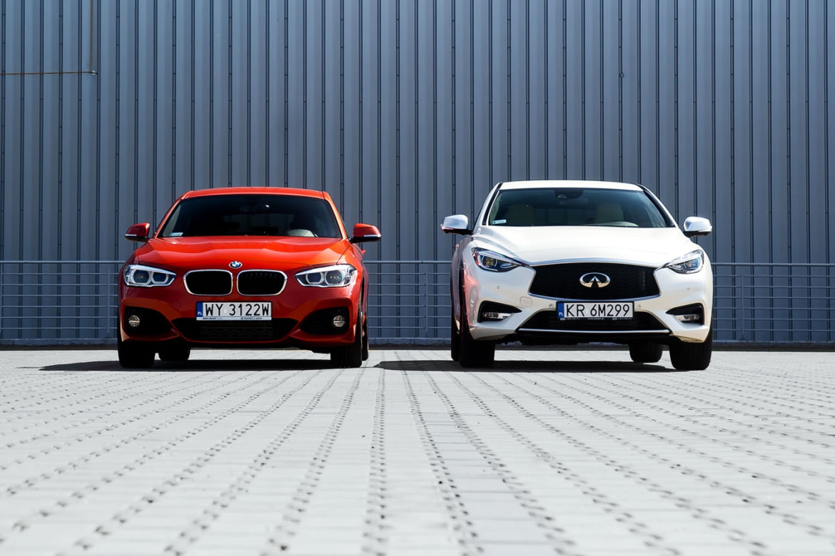Infiniti Q30 1.6t vs. BMW 118i A/T