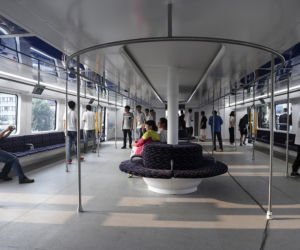 Chiny testują futurystyczny autobus.