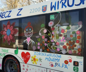 Autobusy z podziękowaniami