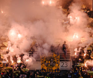 Arka Gdynia - Legia Warszawa: Zdjęcia kibiców z meczu 20. kolejki PKO BP Ekstraklasy