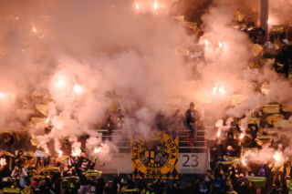 Arka Gdynia - Legia Warszawa: Zdjęcia kibiców z meczu 20. kolejki PKO BP Ekstraklasy