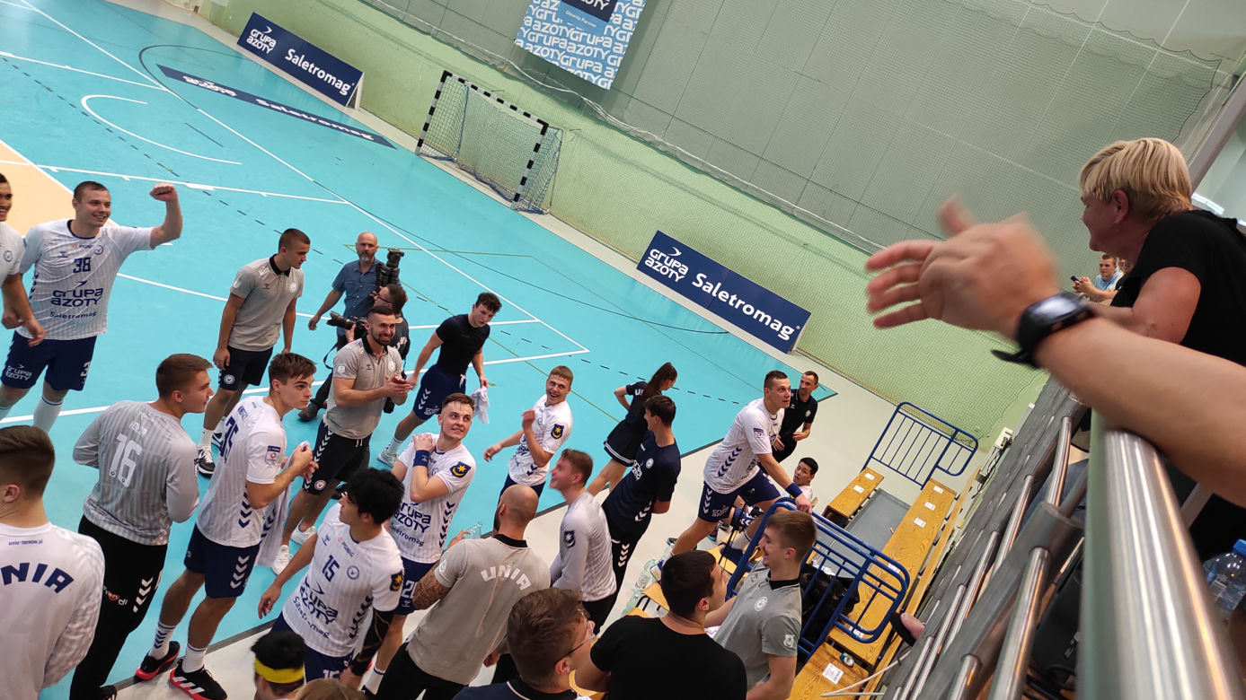 Grupa Azoty Unia Tarnów - MKS Zagłębie Lubin 28:27 (16:14)