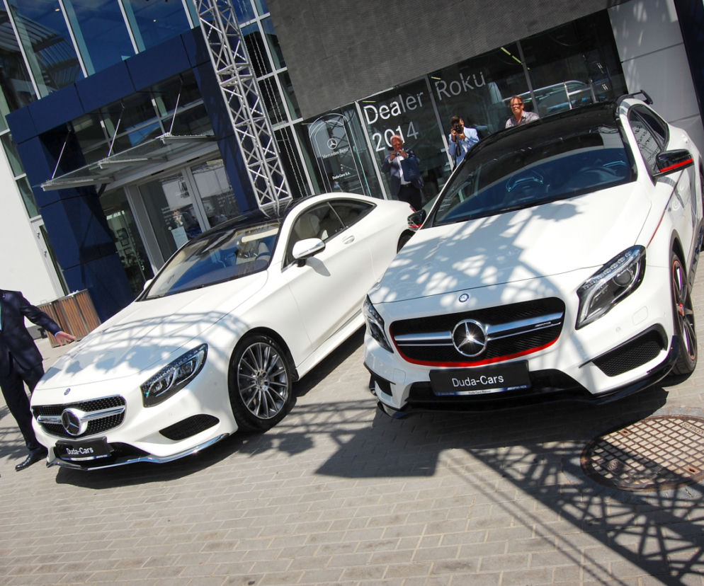 Mercedes Klasy S Coupe i Mercedes GLA 45 AMG