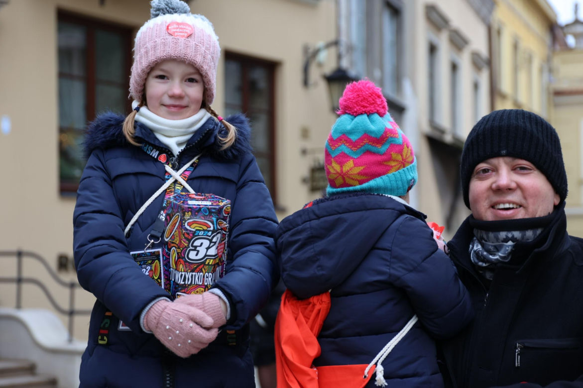 Wolontariusze Wielkiej Orkiestry Świątecznej Pomocy 2024 opanowali Lublin!