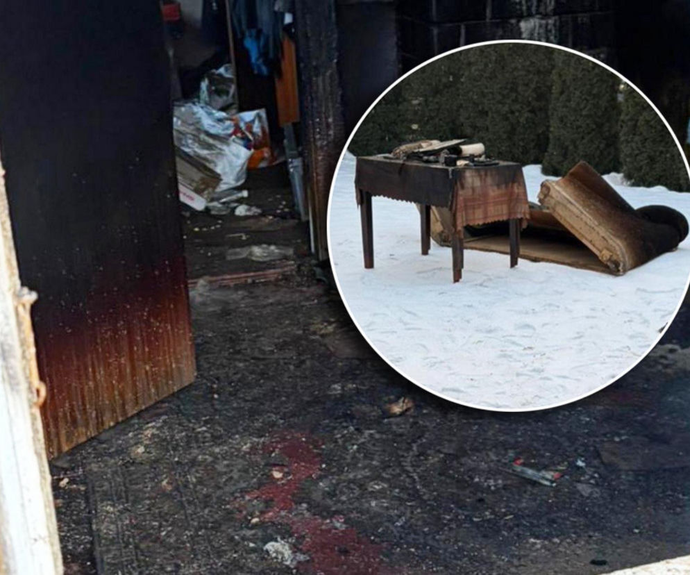 Ratownik medyczny stracił dom w pożarze. Dramat, który trudno sobie wyobrazić