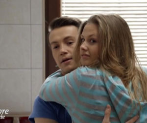 Na dobre i na złe odc. 593. Ola (Anna Karczmarczyk), Janek (Krzysztof Kwiatkowski)