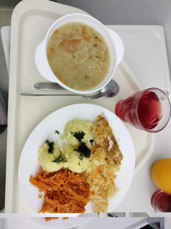 "Dobry posiłek w szpitalu" co może pojawić się w menu? 