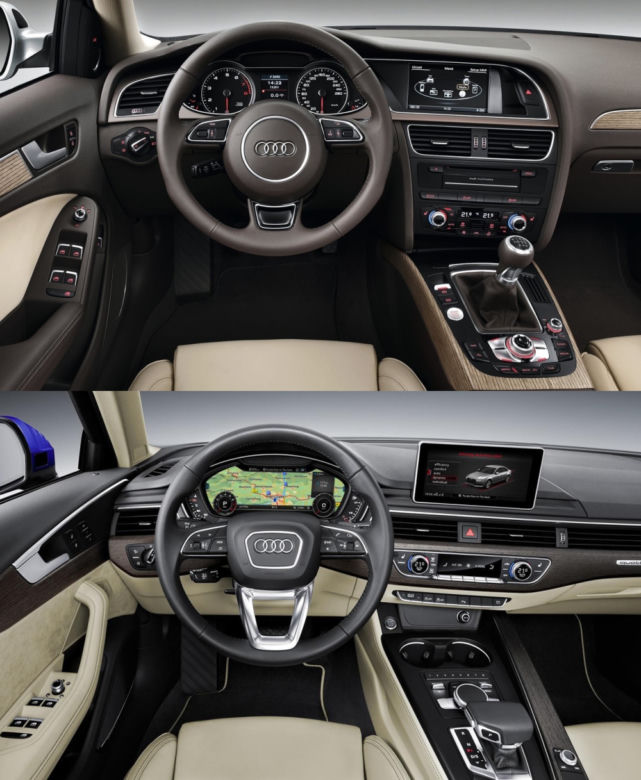 Audi A4 B9 porównanie Audi A4 B8