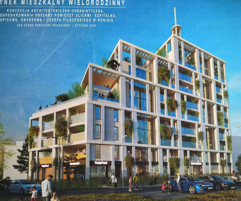 Wieżowiec w Koninie