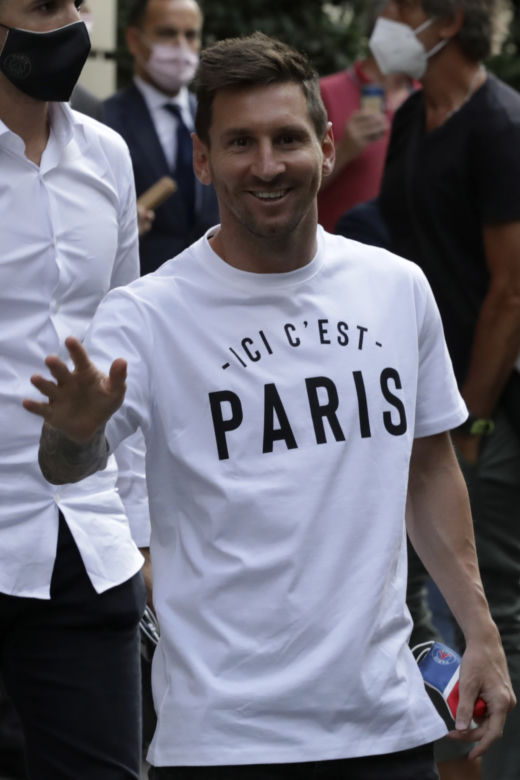 Leo Messi zaprezentowany w PSG