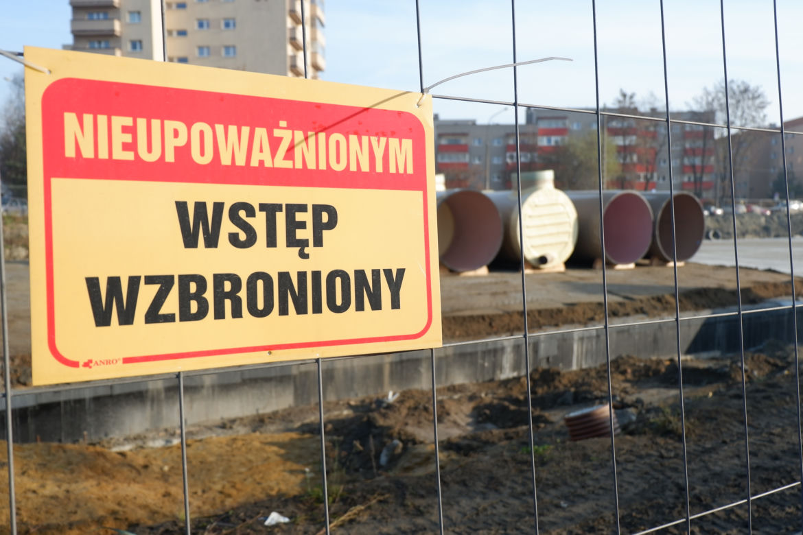 Trasa Łagiewnicka, rejon ulicy Kobierzyńskiej