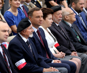 Prezydent Andrzej Duda na obchodach 72 rocznicy wybuchu Powstania Warszawskiego