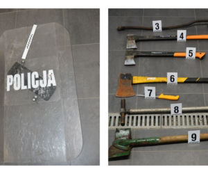Gmina Pruchnik. Bracia zaatakowali siekierami policjantów [GALERIA]