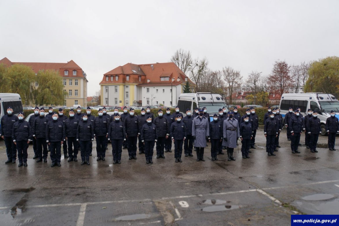Nowi policjanci na Warmii i Mazurach