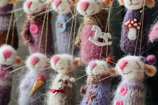 Filcowe myszki Joanny. Marka Wyszło z norki