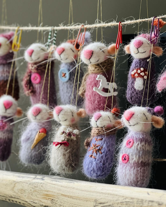 Filcowe myszki Joanny. Marka "Wyszło z norki"