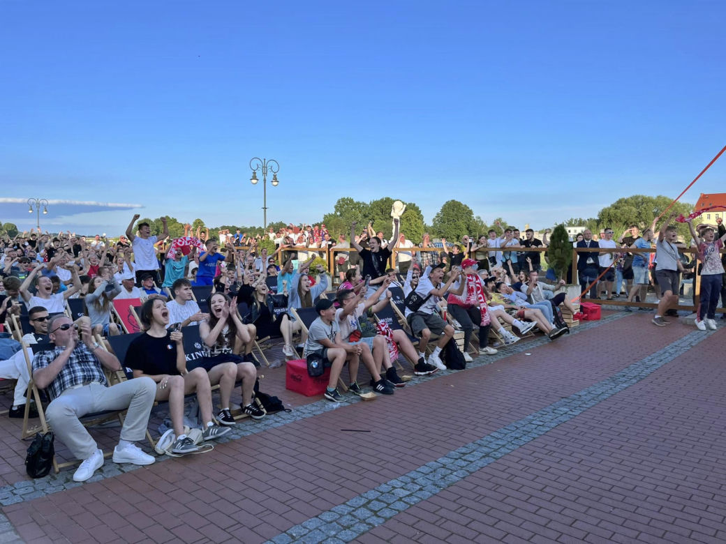Tak kibicowaliście Polakom w meczu z Francuzami w gorzowskiej strefie kibica
