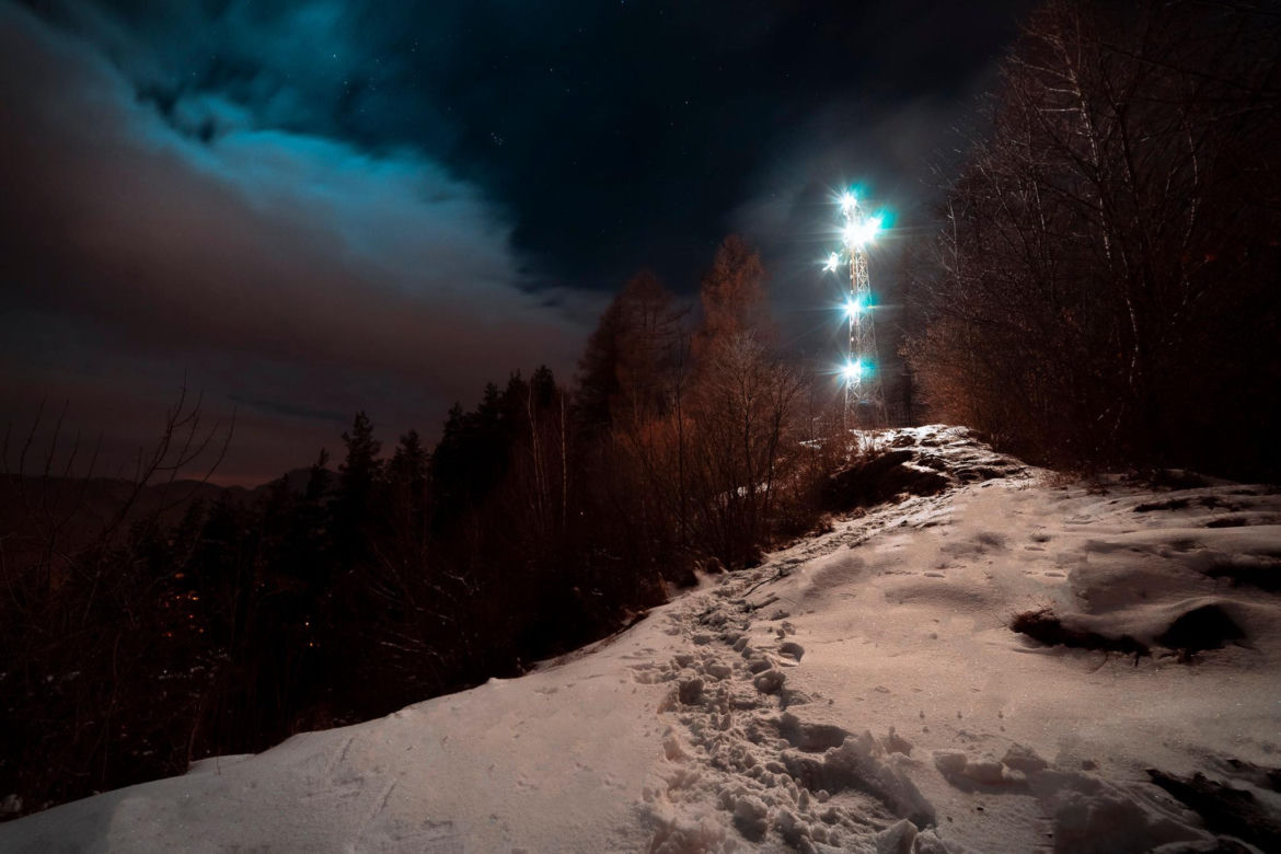Szczawnica. Uzdrowisko zimą 