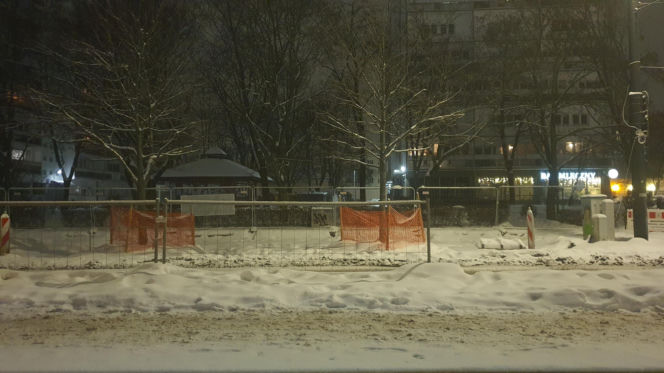 Zimowe utrudnienia w Warszawie