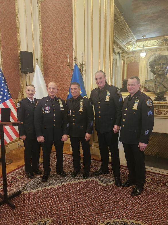 Świąteczne spotkanie NYPD Pulaski 2025 