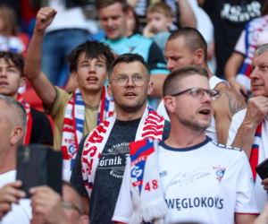 Górnik Zabrze - Ferencvaros: Zdjęcia kibiców z meczu 3. rundy eliminacji Ligi Europy