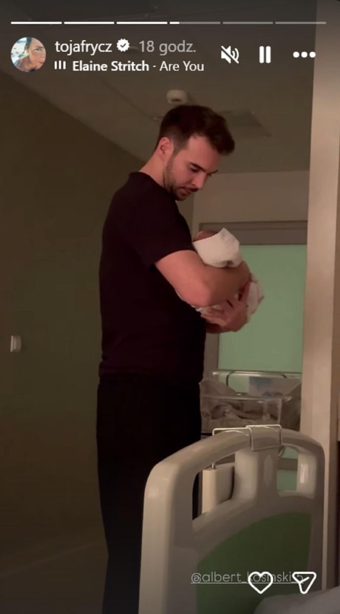 Albert Kosiński z synem