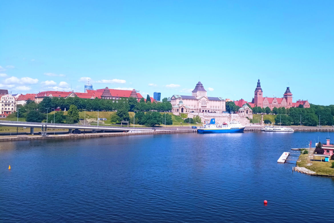 Podziwiaj panoramę Szczecina za darmo z tarasu Morskiego Centrum Nauki
