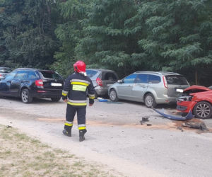 Wypadek na terenie SSE Starachowice