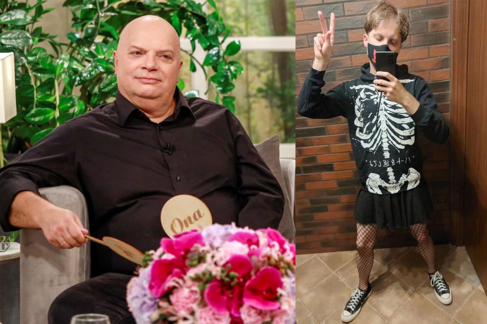 Skiba nie zaprosił syna na swój ślub, a teraz musi go oglądać w kobiecych ciuszkach. Tytus ubrał rajstopy i spódniczkę