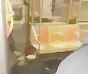 Akcja w wagonie metra