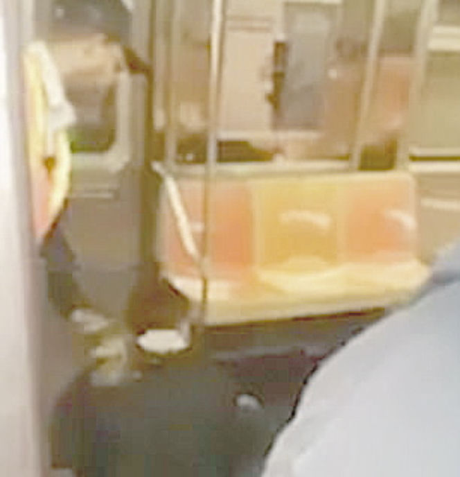 Akcja w wagonie metra